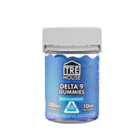 Tre House Delta 9 Gummies Blue Raspberry 200mg 20ct