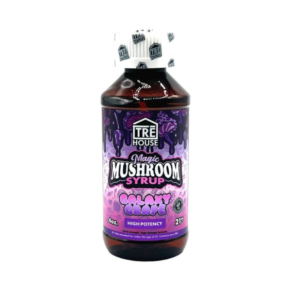 Tre House Magic Mushroom Syrup Galaxy Grape 4oz