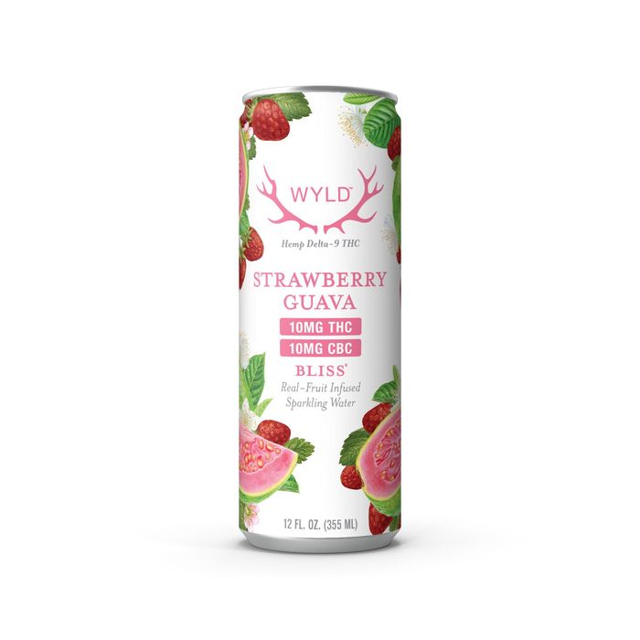Wyld Sparkling Water 10mg THC + 10mg CBC 12oz