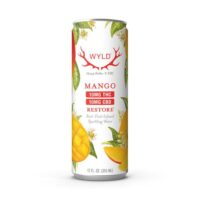 Wyld Sparkling Water 10mg THC 10mg CBD 12oz Mango