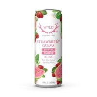 Wyld Sparkling Water 5mg THC + 5mg CBC 12oz Strawberry Guava