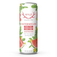 Wyld Sparkling Water 5mg THC + 5mg CBG 12oz Watermelon