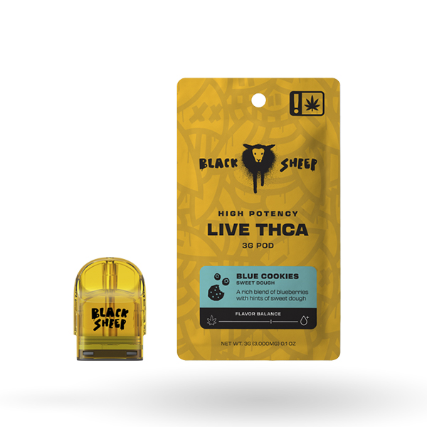 Black Sheep THCA Pod Refill Blue Cookies 3g