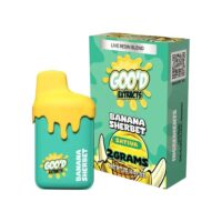 GooD Extracts THCP Live Resin Disposable Banana Sherbet 2g