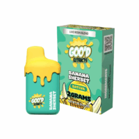 GooD Extracts THCP Live Resin Disposable Banana Sherbet 2g