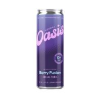 Herbal Oasis Social Tonic 10mg THC 10mg CBG 12oz Berry Fusion