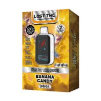 Lost THC Live Resin CB9A THCP Disposable Banana Candy 2g