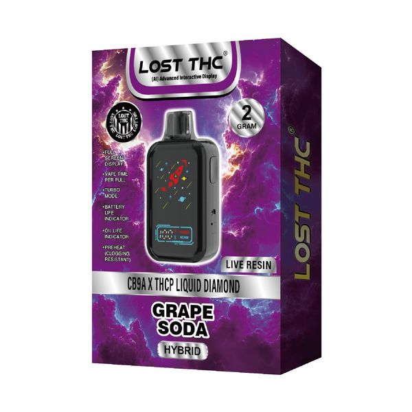 Lost THC Live Resin CB9A & THCP Disposable 2g - Dr.Ganja