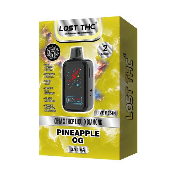 Lost THC Live Resin CB9A & THCP Disposable 2g - Dr.Ganja