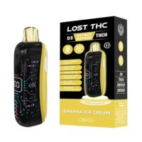 Lost THC Live Resin THCH, CB9A THCP Disposable Banana Ice Cream 8g