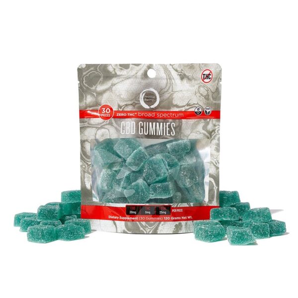 Metta Hemp Broad Spectrum CBD Gummies 750mg 30ct