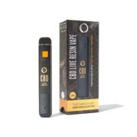 Metta Hemp Full Spectrum CBD Live Resin Disposable Black Dog 1g