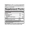 cbdMD Vibe High Potency Delta 9 THC Gummies Blue Razz 1500mg 20ct Supplement Facts