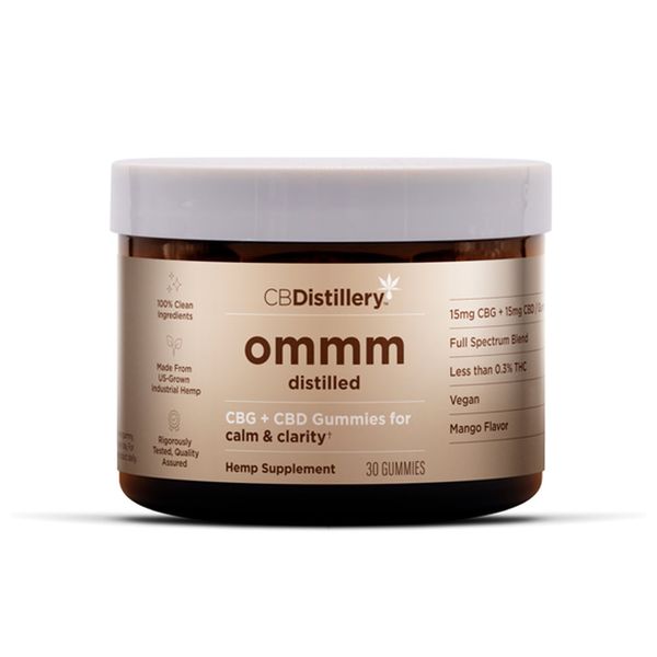 CBDistillery Calm Clarity Gummies Mango 15mg CBG 15mg CBD 30ct CBDistillery Calm Clarity Gummies Mango 15mg CBG 15mg CBD 30ct