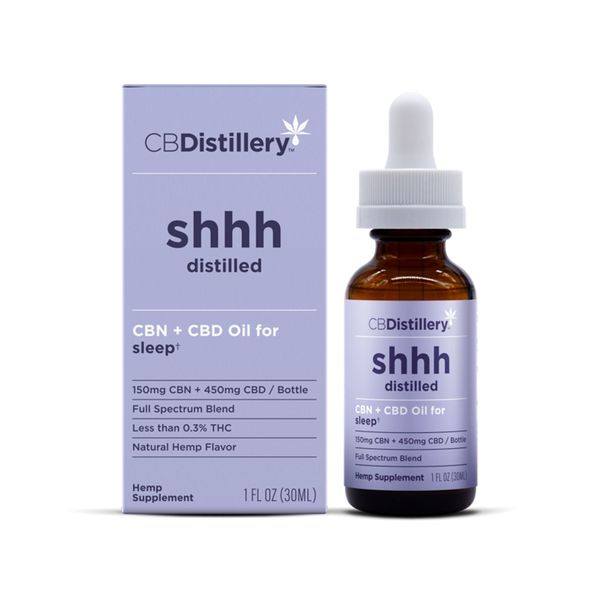 CBDistillery Sleep CBN CBD Tincture 600mg 30ml