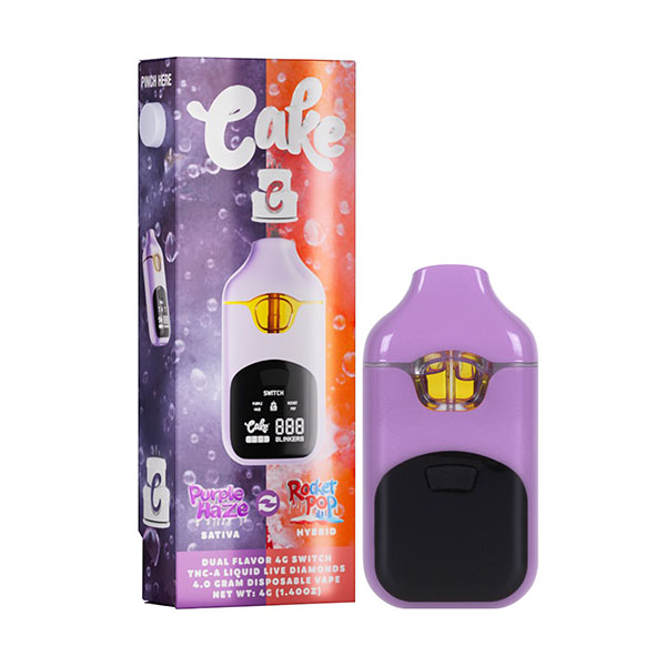 how much is elf bar vape Cake Dual Flavor Switch Disposable 4g