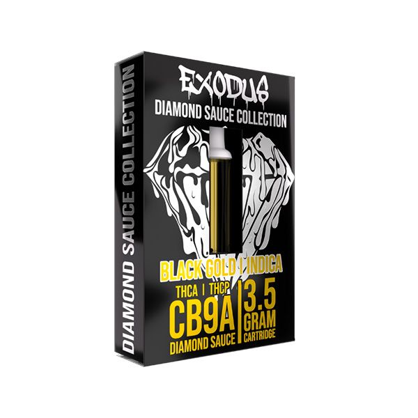 Exodus Diamond Sauce Collection Cartridge Black Gold 3.5g