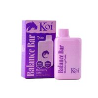 Koi Balance Bar CBD Disposable Blueberry Cake 6g