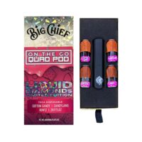 Big Chief Melted Diamond Quad Pod Kit + Battery Candy Box