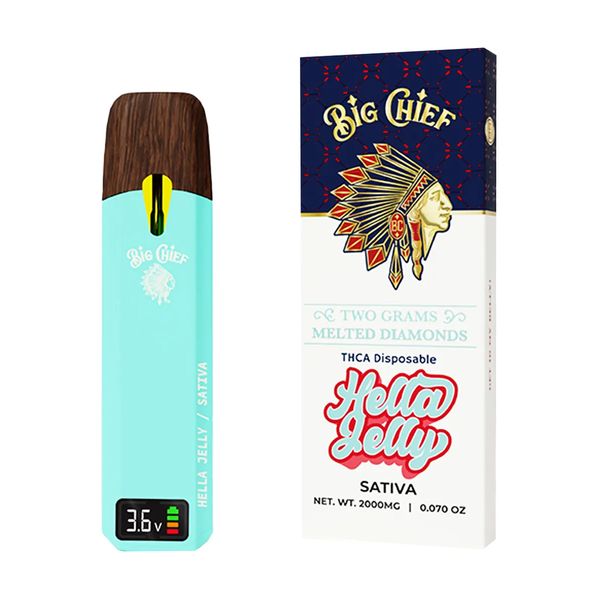 Big Chief Melted Diamonds THCA Disposable 2g - Dr.Ganja