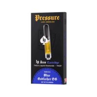 Pressure LA Aces THCA Liquid Diamonds Cartridge Blue Godfather OG 1g