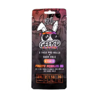 Geek’d THCA Pre-Rolls + Hash Hole Fruity Pebbles OG 2ct 3g