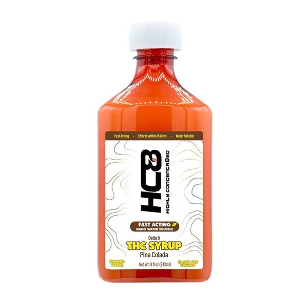 Phantom Cannabis Delta 9 Syrup Pina Colada 500mg 8oz