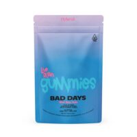 Bad Days Delta 9 THC Live Resin Gummies Blue Razz RNTZ 400mg 20ct