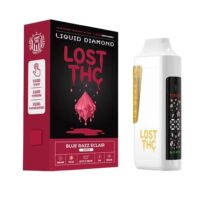 Lost THC Liquid Diamonds THCP Disposable Blue Razz Eclair 3g
