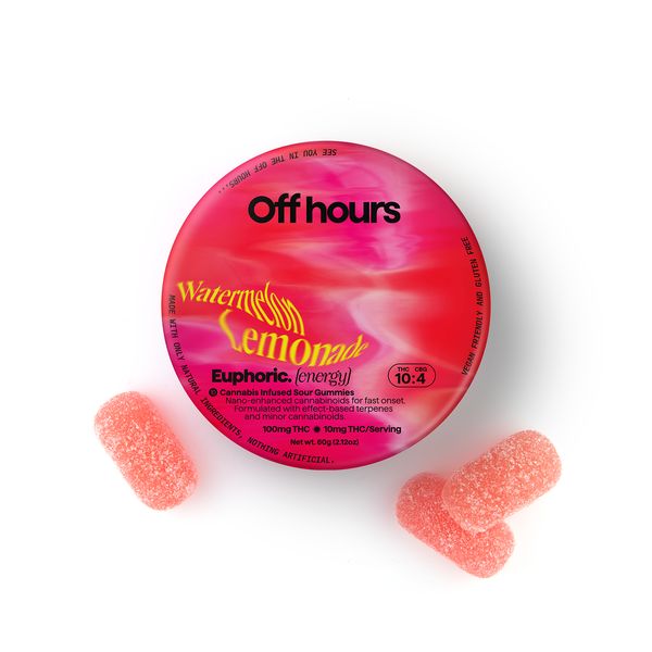 Off Hours Hemp Nano Enhanced Gummies Euphoric 10ct