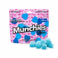 Mints Munchies Delta 9 Gummies Blue Razz 150mg 20ct