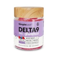 Simple Leaf Delta 9, CBD & CBG Hybrid Gummies 900mg 30ct