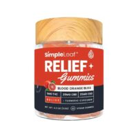 Simple Leaf Delta 9, CBD & CBG Relief Gummies 1650mg 30ct