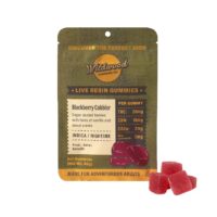 Wildwood THC Live Resin Gummies Blackberry Cobbler 160mg 5ct