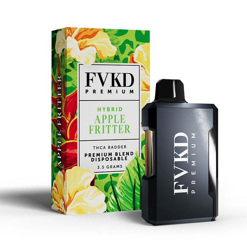 FVKD Premium THCA Badder Disposable Apple Fritter 3.5g