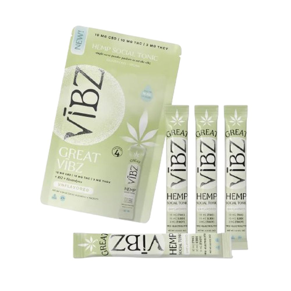 Great VĪBZ Delta 9, CBD THCV Drink Mixer