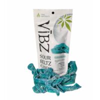 VĪBZ Hybrid Delta 9 THC, CBD & CBC Sour Beltz Blueberry 200mg 10ct